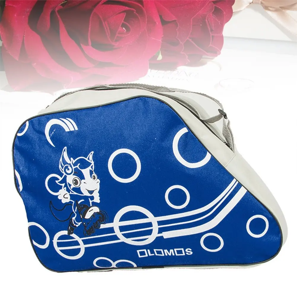 

Skate Bags Roller Skates Case for Ice Skating Men Unisex Large Cloth Shoulder Carry