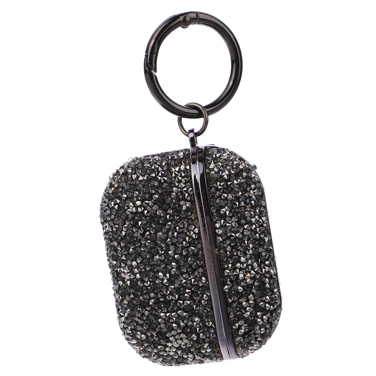 

Rhinestone Earphone Cover Shiny Portable Protector Dust proof Case Earphone Accessory Electroplating PC Reliable Design