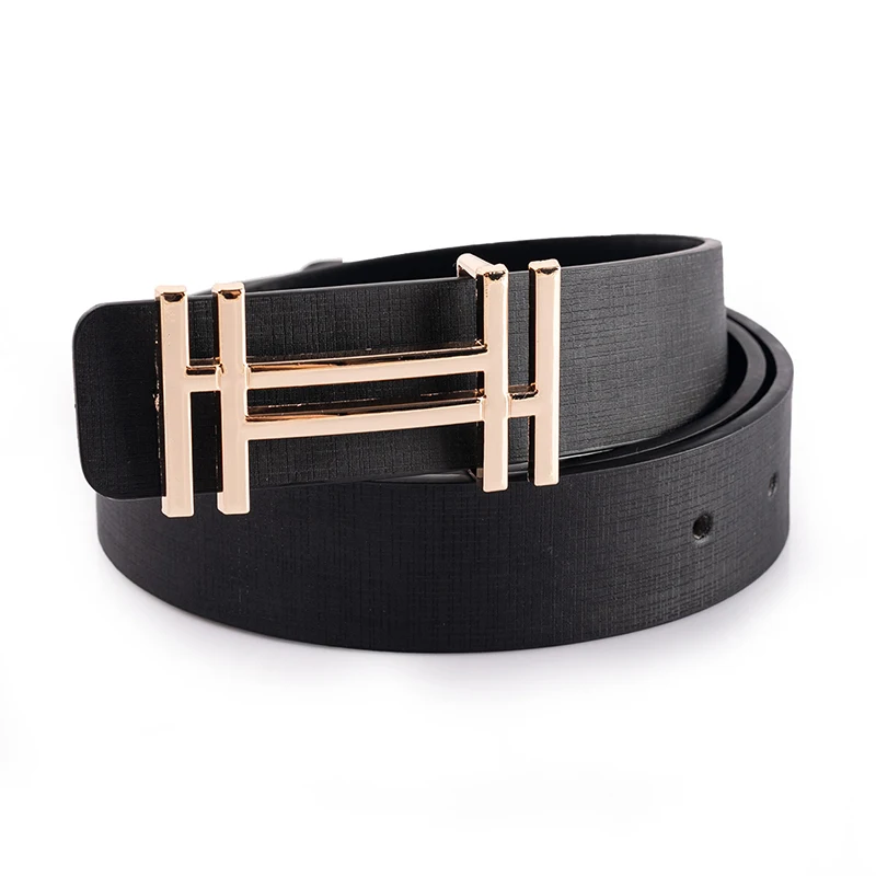 2023 Fashion Luxury Classic Designer Belt Men High Quality Women Leather Dress Cowhide Goth Strap for Jeans Waistband 110cm