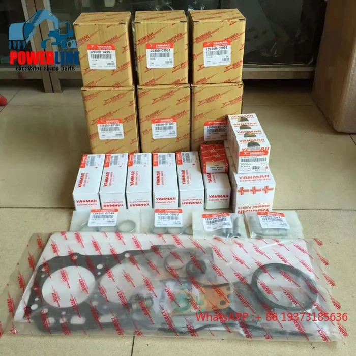 

3D84 3d84-1 3D84-1FA Ремкомплект для капитального ремонта двигателя Полная прокладка для YANMAR