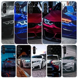 Blue Red Car for B-Bmw Phone Case For Samsung Galaxy A15 A14 A13 A12 A55 A54 A53 A52 A35 A34 A33 A32 A25 A24 A23 A22 A04S A03S A