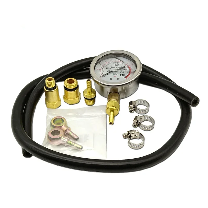 

New! Diesel Gasoline Exhaust Back Pressure Gauge Pipe Blocked Boost Test