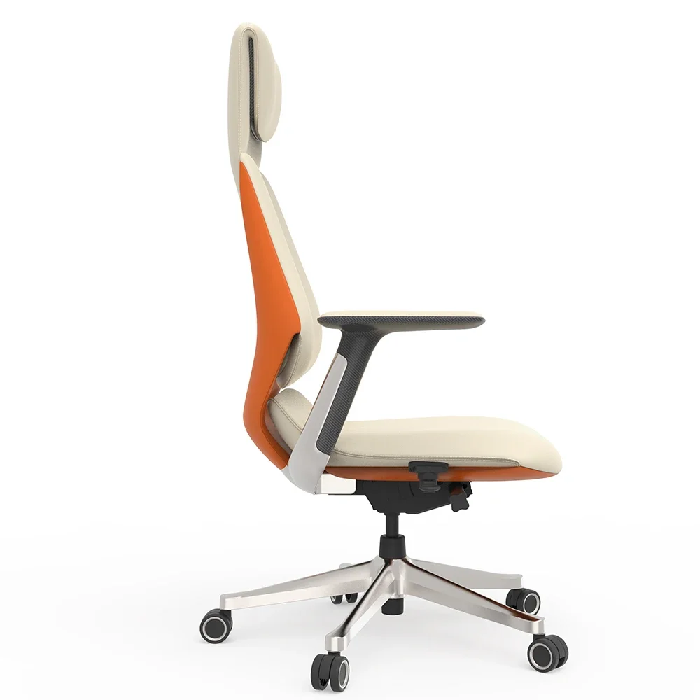 Economical Custom Design Genuine Leather Modern High Quality Office Chair