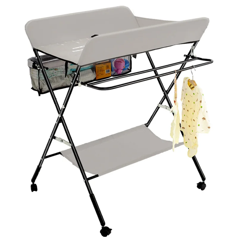 

Custom Foldable Baby Changing Table Multifunctional Newborn Massage Care Table