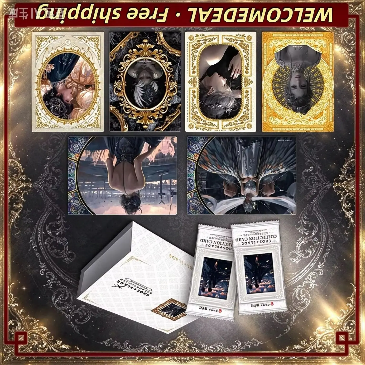 Genuine Ghostblade Card 10th Anniversary Edition VOL.3 Holy Casting Series Comic Peripheral Limited Collection Cards Toys Gifts