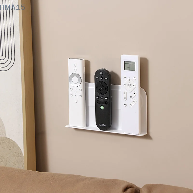 Magnetic Remote Control Holder Wall Mount Adhesive Remote Control Holder Strong Hold TV Remote Holder For Home Office