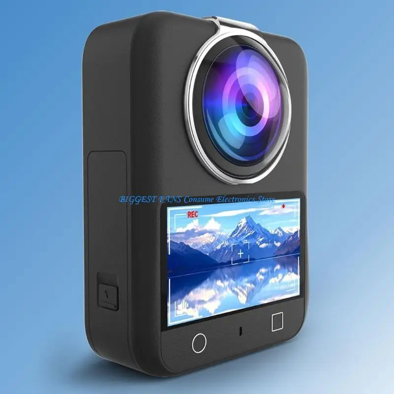 

Shockproof Camera Lens Shield With AntiFog Technology Lock Mechanism PC Lens Cover For OSMO360 Action Cameras