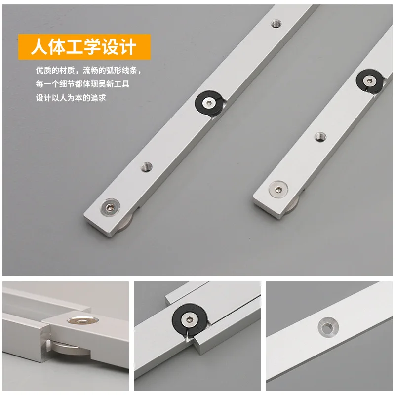 Aluminium Alloy Slot Miter Track / Miter Slider for Router Table Saw Miter Carpenter DIY Woodworking Tool