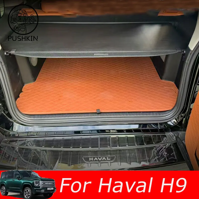 

Rear Trunk Cargo Cover For Haval H9 H9 Pro 2024 2025 car curtain Partition Board Shielding Shade Curtains Interior Accessories