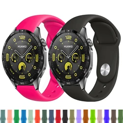 Bracelet de rechange en silicone pour montre Huawei, bracelet de sport, ceinture de montre, GT4, GT4, 46mm, 22mm