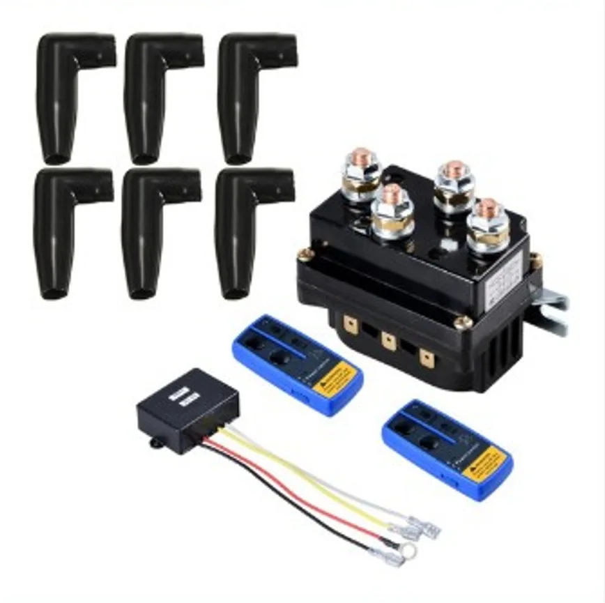 New 500A 12V electric winch relay winch control system wireless switch off-road winch electrical appliance