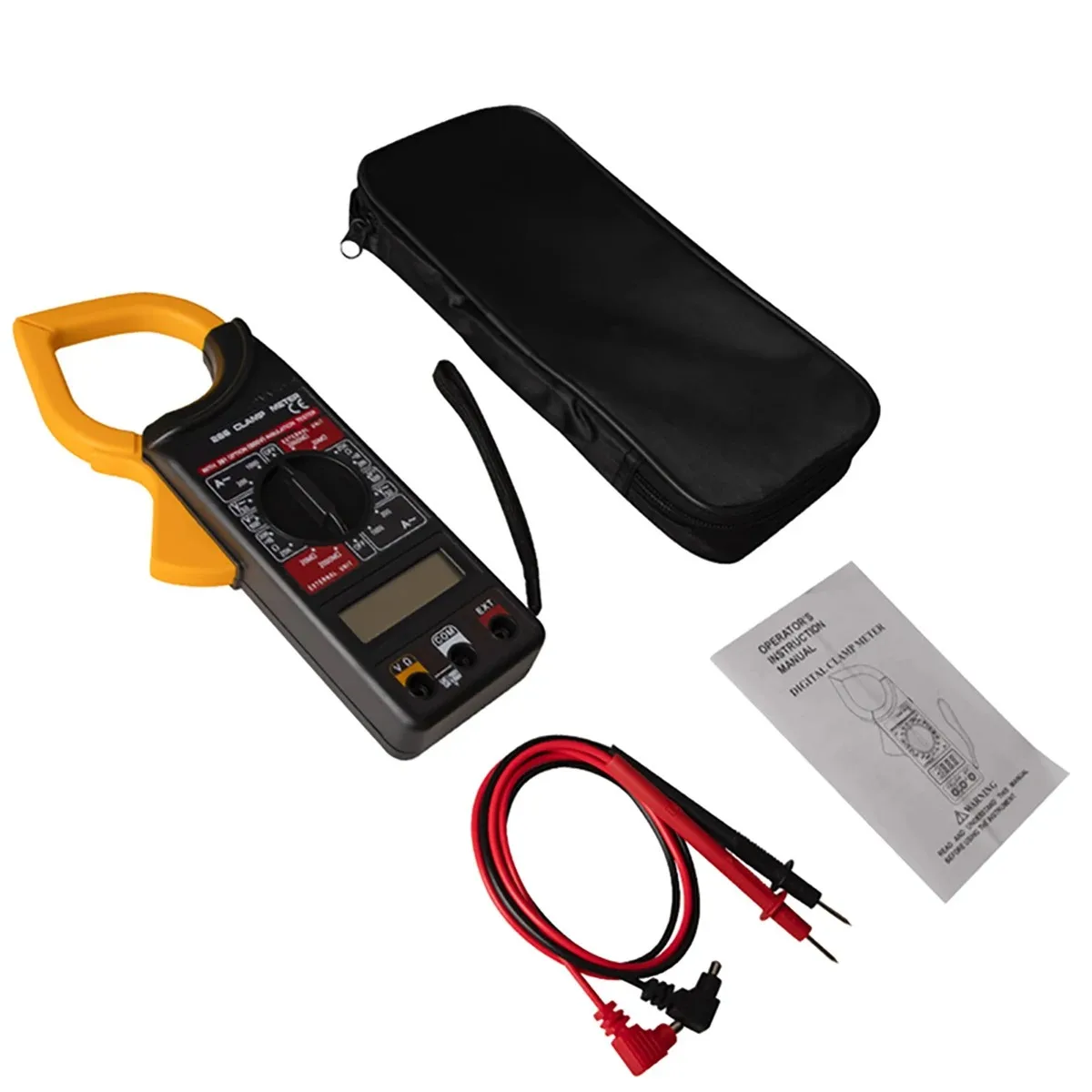 DT266 multifunction Counting Digital True RMS Professional Clamp Meter ACDC Voltage Tester Data Display Automotive Multimeter