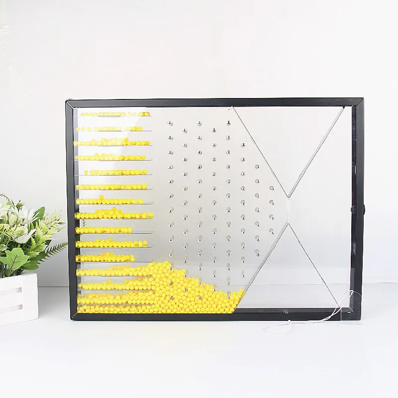 Dalton Plate Galton Plate Random Phenomenon Model Physics Experiment Kit Gas Molecular Movement Velocity Distribution Statistiken