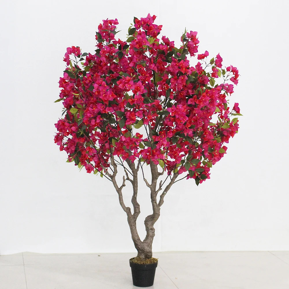 Alberi di fiori di ciliegio Albero da tavolo per matrimoni Centrotavola Albero di bougainvillea artificiale per la decorazione