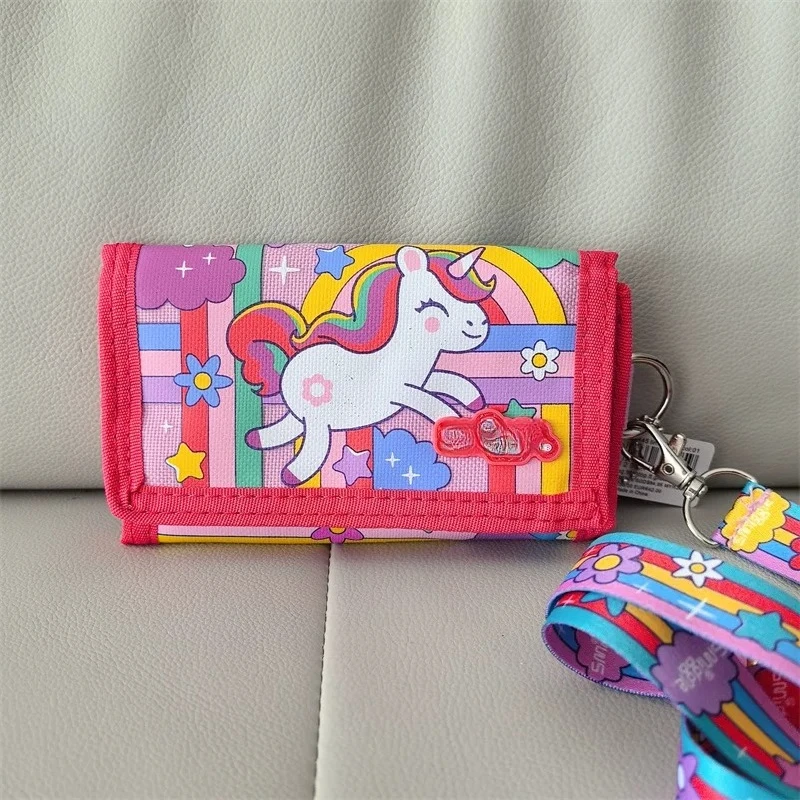 Australian Card Bag Series Student Wallet Storage Men's Short Wallet Subway Bus Card Neck Bag Portable Cartoon Decoration Pack view 3