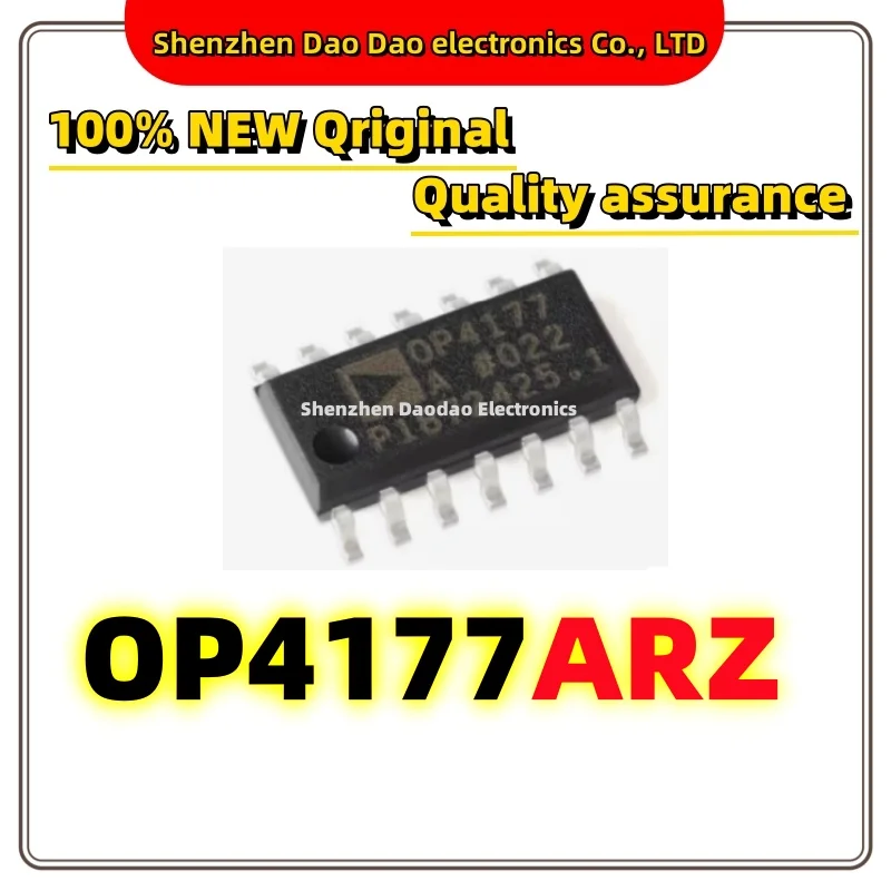 

5Pcs OP4177ARZ OP4177ARZ-REEL7 OP4177 SOIC-14 Low input bias current operational amplifier chip IC new original