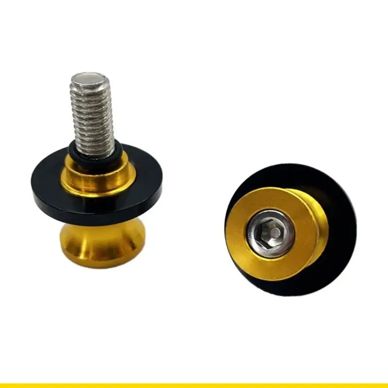 SZCH Motorcycle Swingarm Spools 6mm 8mm 10mm Slider Stand Screws Decorations Universal Motorbike Swingarm Sliders Spools
