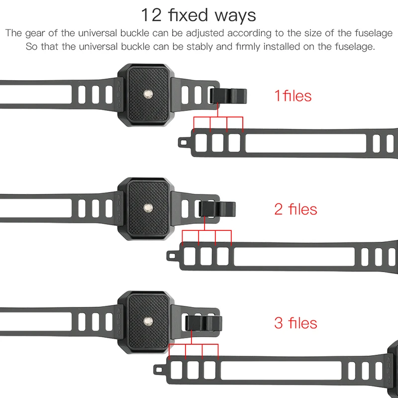 Sports Camera Fixed Strap Mount for Gopro DJI Action Insta360 for DJI Mavic 3/ Air 2/air 2S/Mavic 2 Pro Zoom/mavic Pro Drone