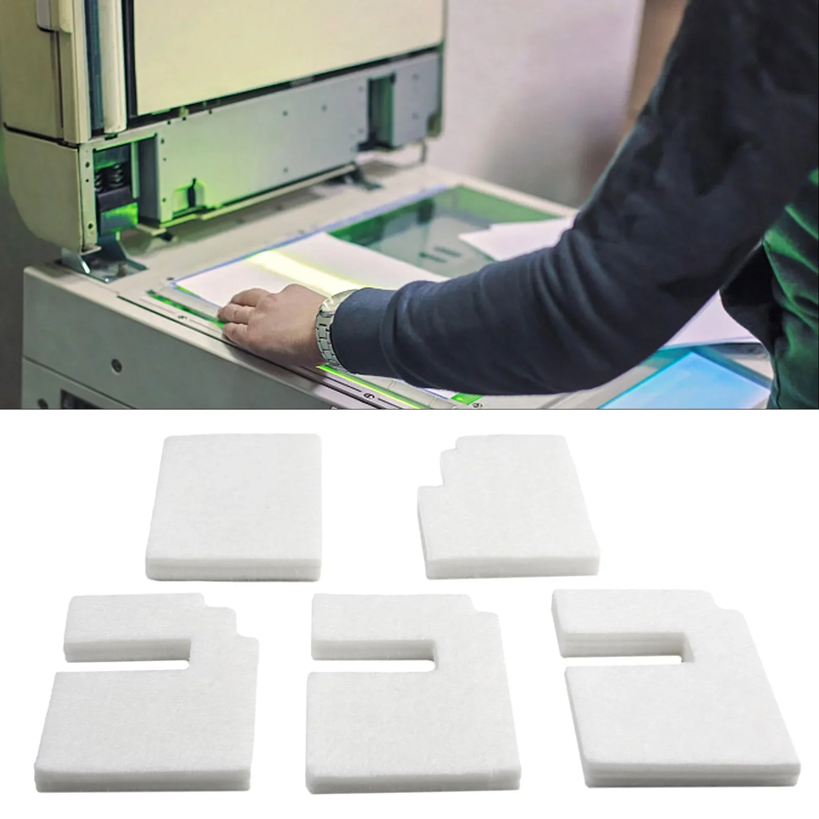 Sponge Waste Ink Tank Pad Industrial Ink Pad Parts XP-520 XP-540 XP601 1 Set Accessories Replacement XP600 XP610