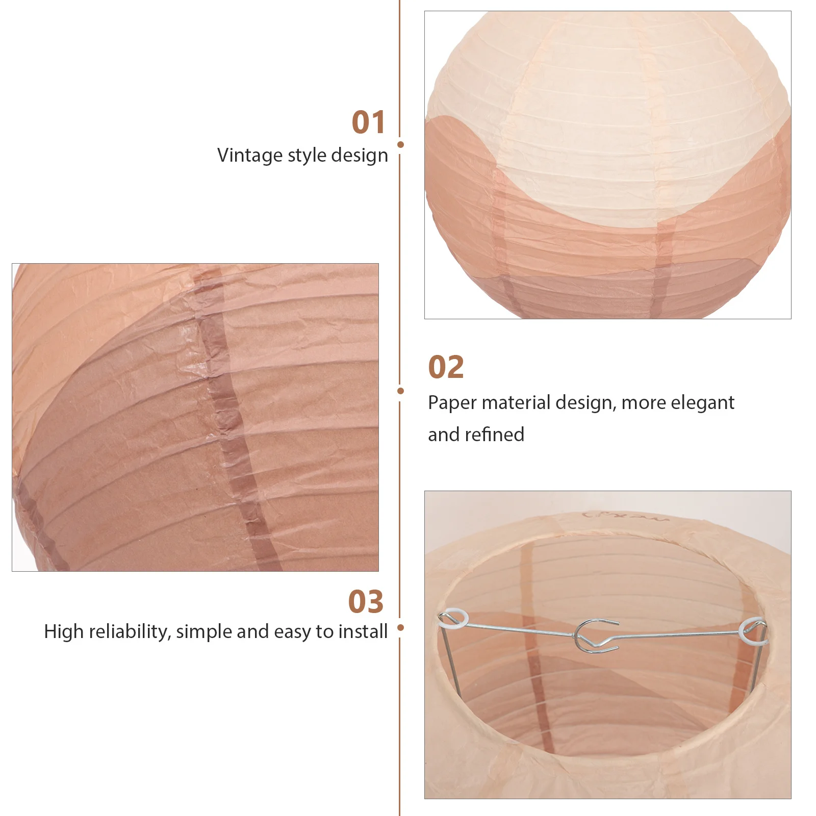 

Pendant Lamp Shade Creative Design New Year Decoration Paper Lantern for Ceiling Lighting Home Beauty Paper Lamp Shade