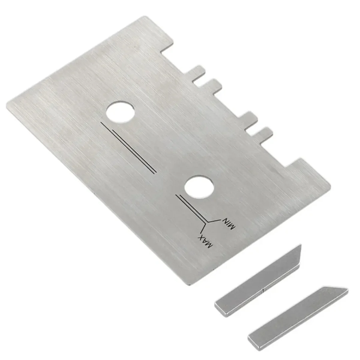 ABYC Cassette Cauge Set Mechanical Alignment ความแม่นยําสูง Guide Gauge Kit 2pcs Check Bar อลูมิเนียมติดตั้งง่าย