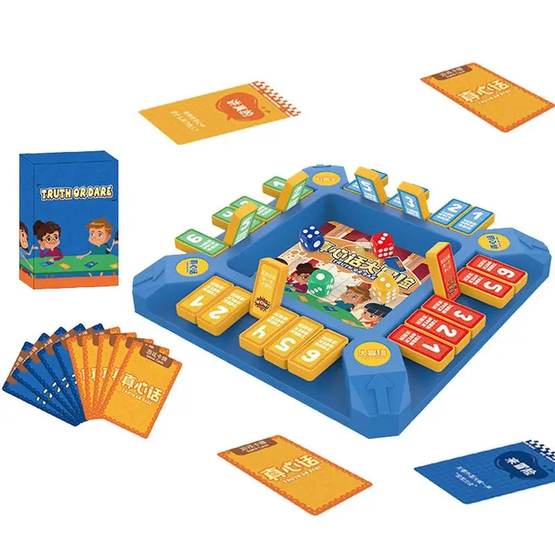 

Truth Or Dare Board Game Fun Challenge Game 54 Playing Cards To Strengthen Relationships With Friends Family