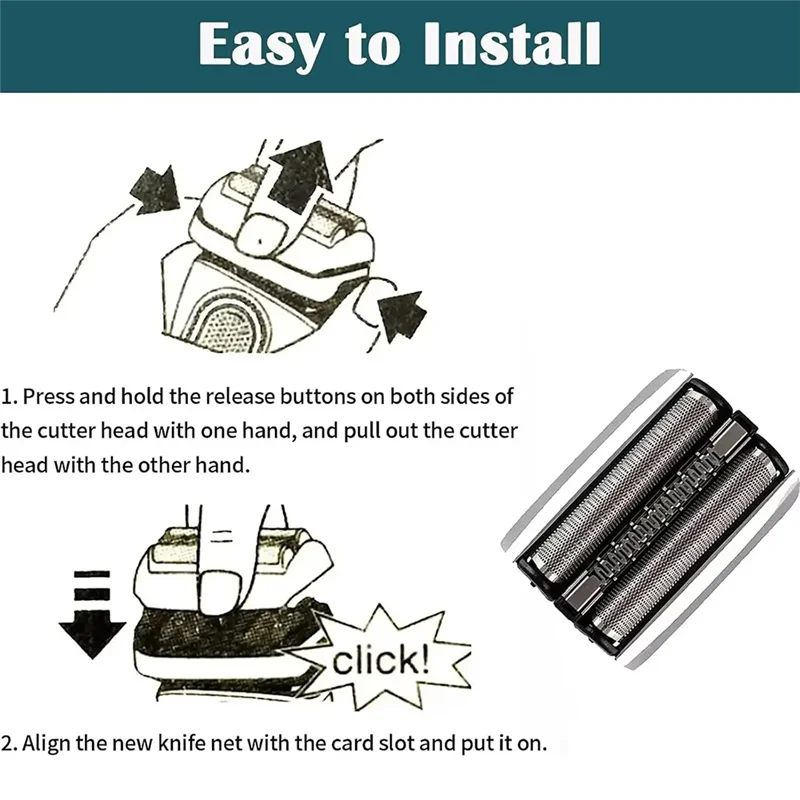 

A52Q-Сменная головка 83M для электробритвы Braun S8 серии 8–8320S, 8325S 8330S, 8340S 8350S, 8345S 8360Cc, 8365Cc Совместимость