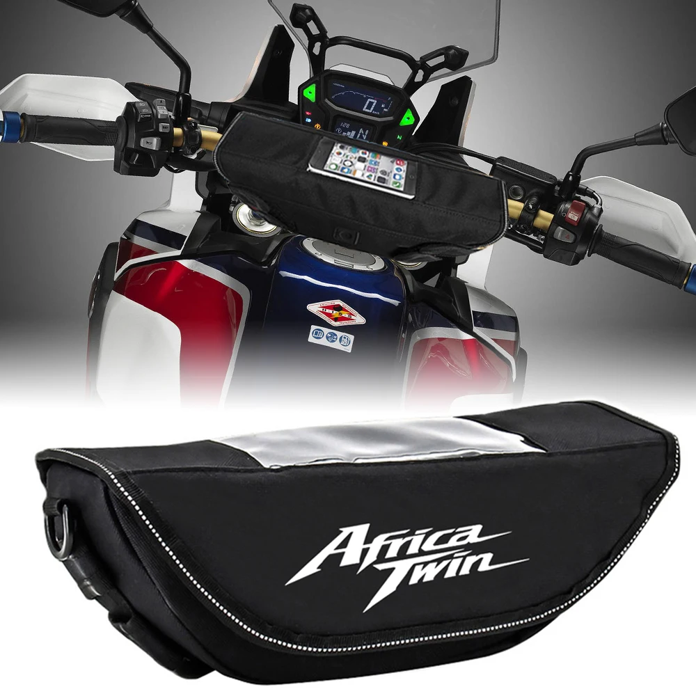 Modern waterproof motorcycle handlebar travel bag For HONDA CRF1000L CRF1100L Africa Twin Adventure Sport storage bag