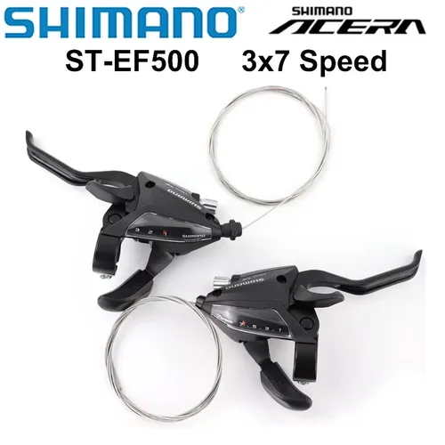 SHIMANO ST EF500 palanca de cambios de gatillo y palanca de freno 3x7S 21 velocidades MTB bicicleta palanca de cambios ST EF500