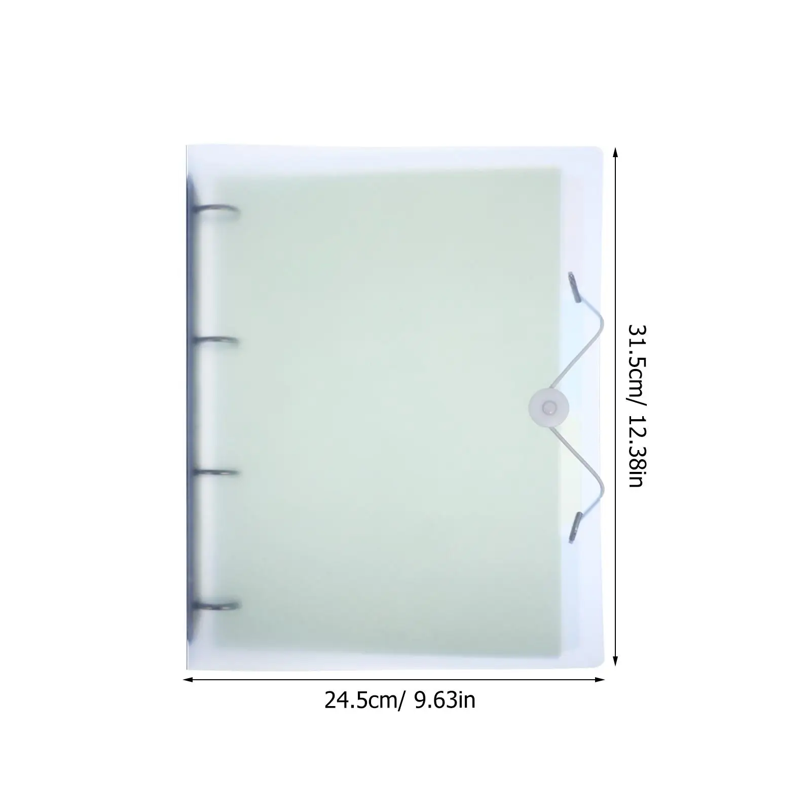 Пластиковые папки с 4 отверстиями, синяя обложка для переплета, корпус для ноутбука, канцелярские принадлежности для кампуса, офисные принадлежности, эластичный ремешок