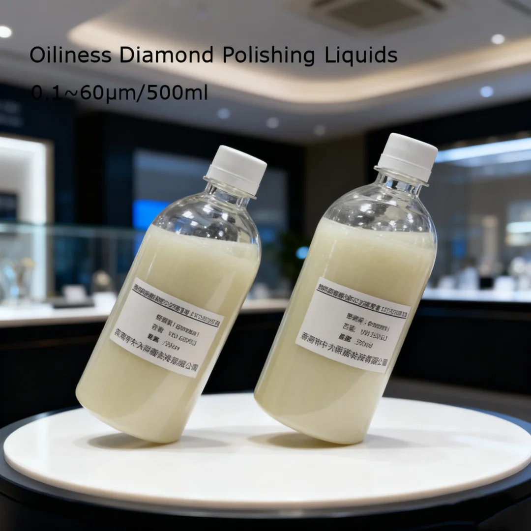 500ml Oiliness Diamond Suspension Polishing Liquids Metallographic Slurry for Metal Jewelry Brightener Grinding Liquid 0.1~70μm