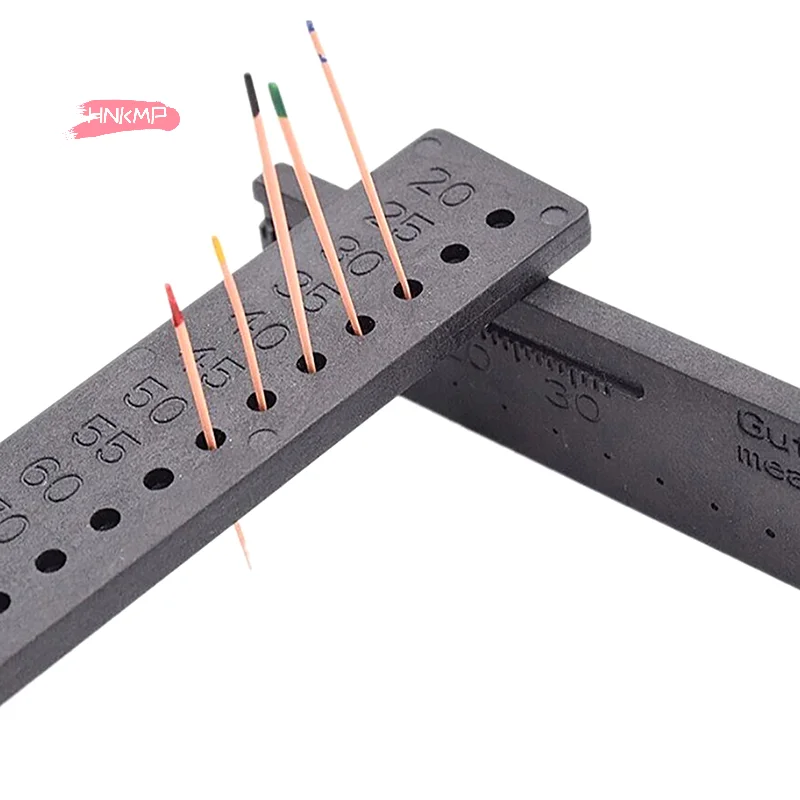 Dental Endo Rulers Gutta Percha Point Gauge Calibrating Measuring Span Scale Endodontic Dentistry Instrument
