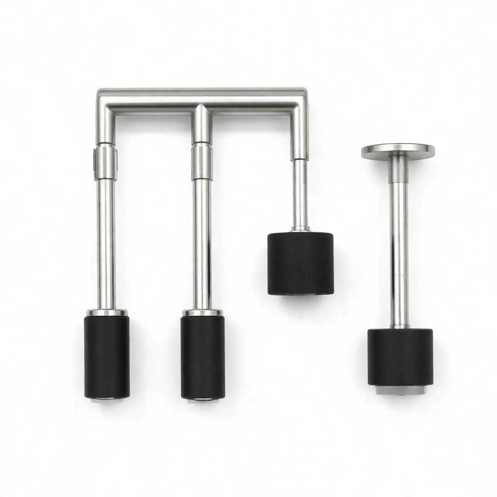 Rotary Tool Rubber Sanding Drum Replacement Mandrel For Precision Metal Wood Surface Refinishing Grinding Accessory