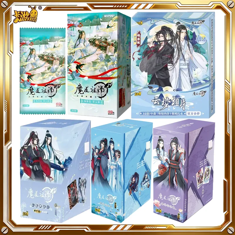 

KAYOU Mo Dao Zu Shi Card MDZS Full Series Mystery Box Genuine Trading Cards Game Toys Holiday Birthday Gifts for Boys Girls