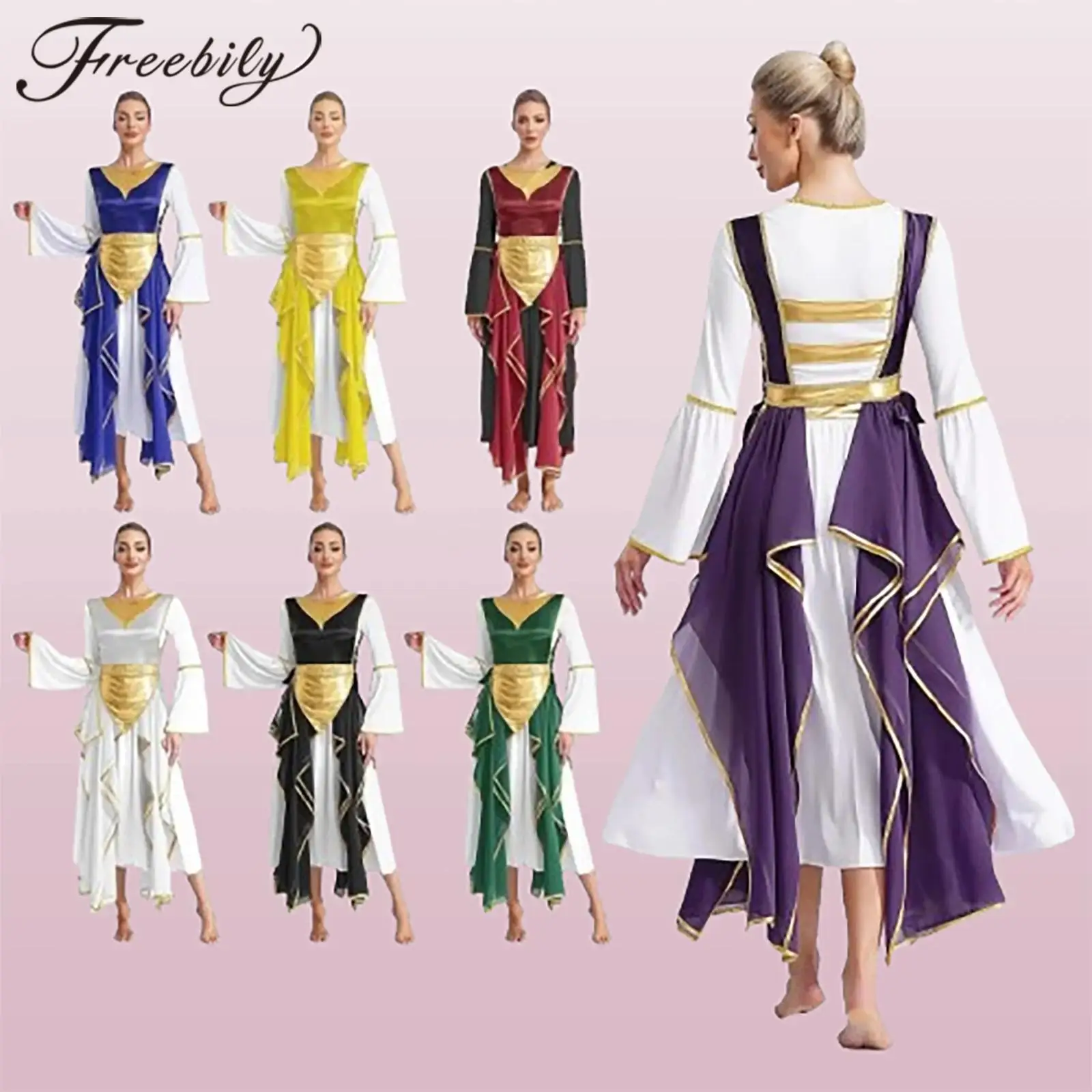 praisewear-for-women-celebration-of-spirit-costume-worship-robe-liturgical-dance-church-dancewear-festival-event-dress-tunic