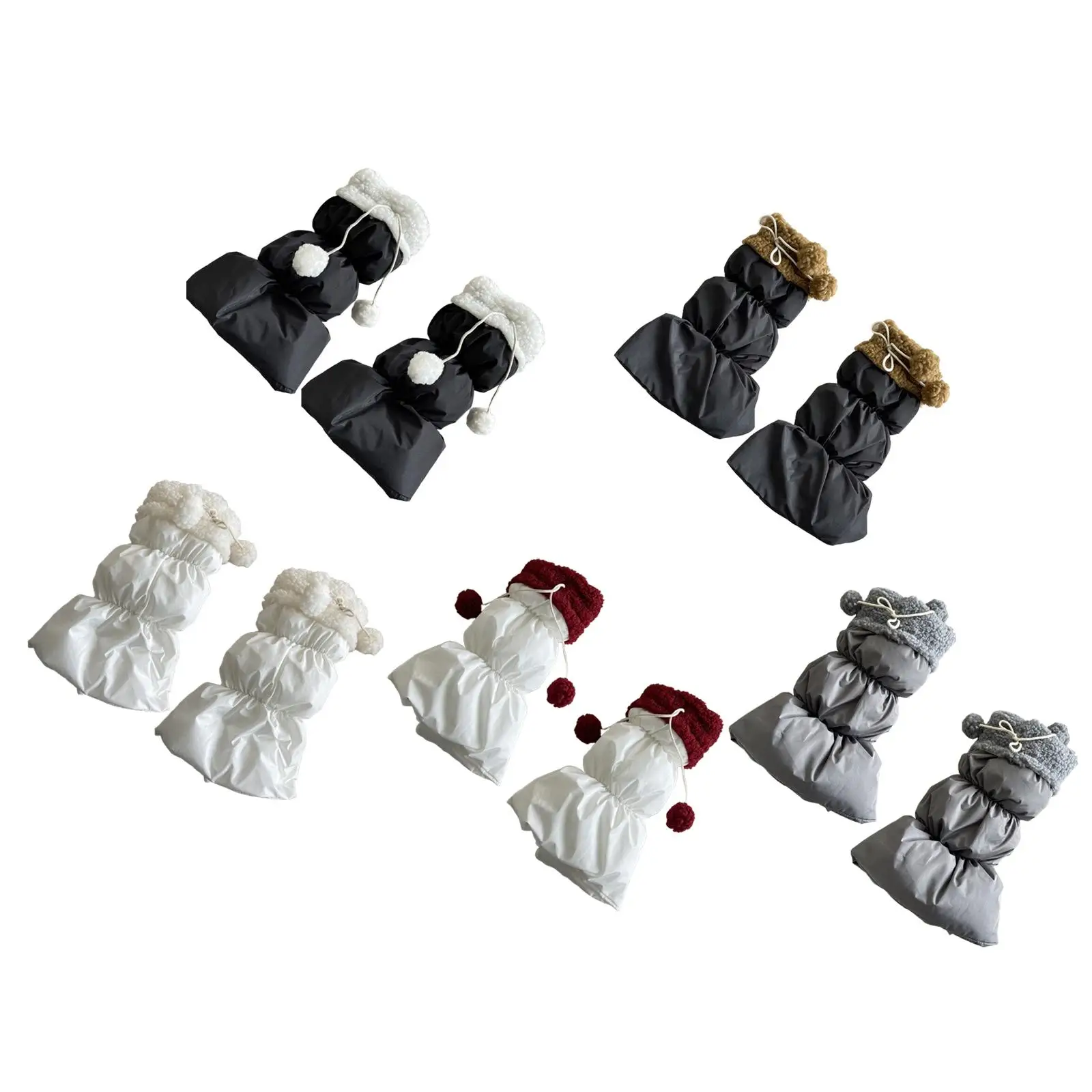 

Winter Puffer Leg Warmers for Women Boot Covers for Hiking Mountain Climbing
