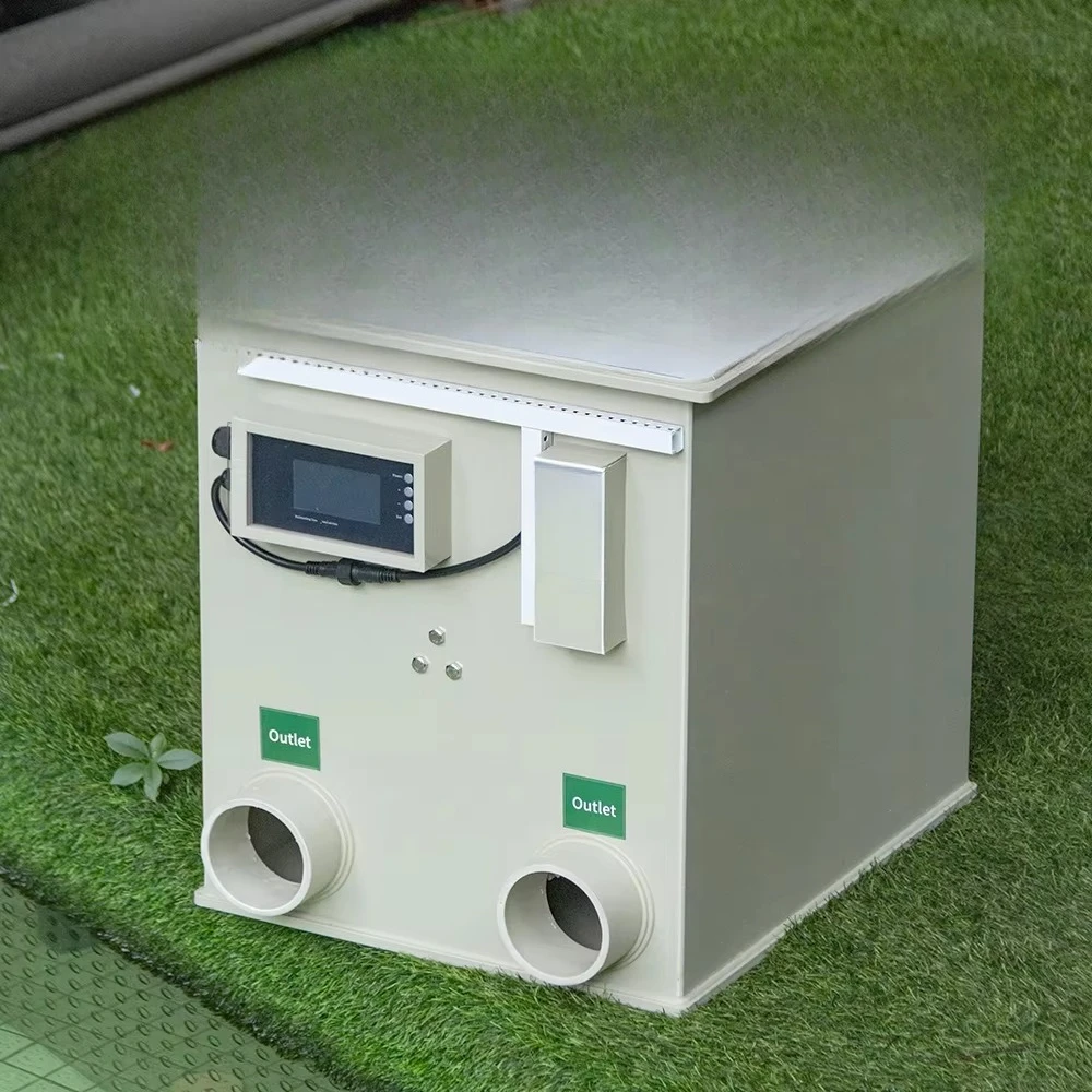 

20m³/h Koi Fish Pond Aquaculture System Water Treatment Rotary Drum Filter for Fishing Farms Sale