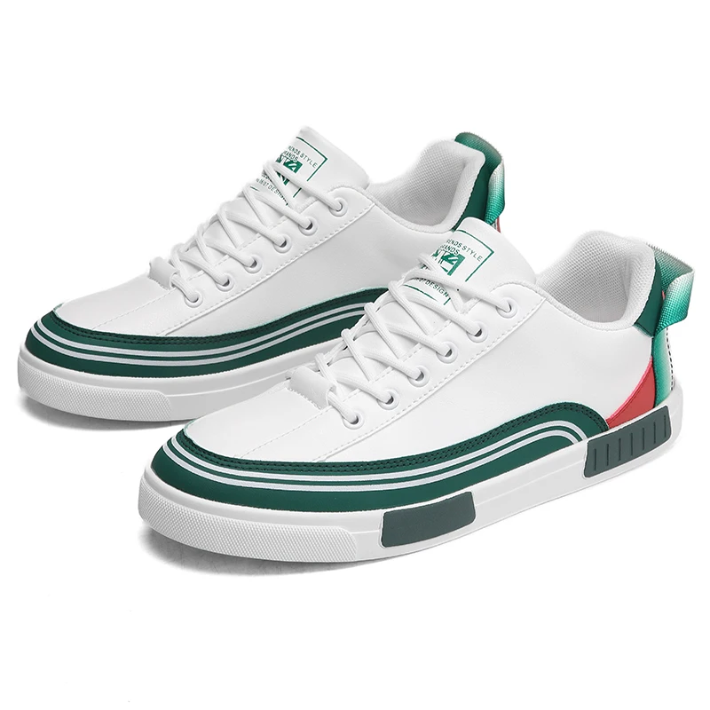 Scarpe da skate casual da uomo in pelle, comode, taglia 47_voghion.com