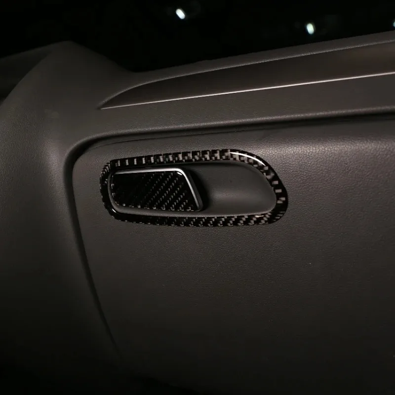 

For Audi A4L A5 2009-2016 Soft Carbon Fiber Car Central Control Panel Decorative Interior Kit Auto Accessories