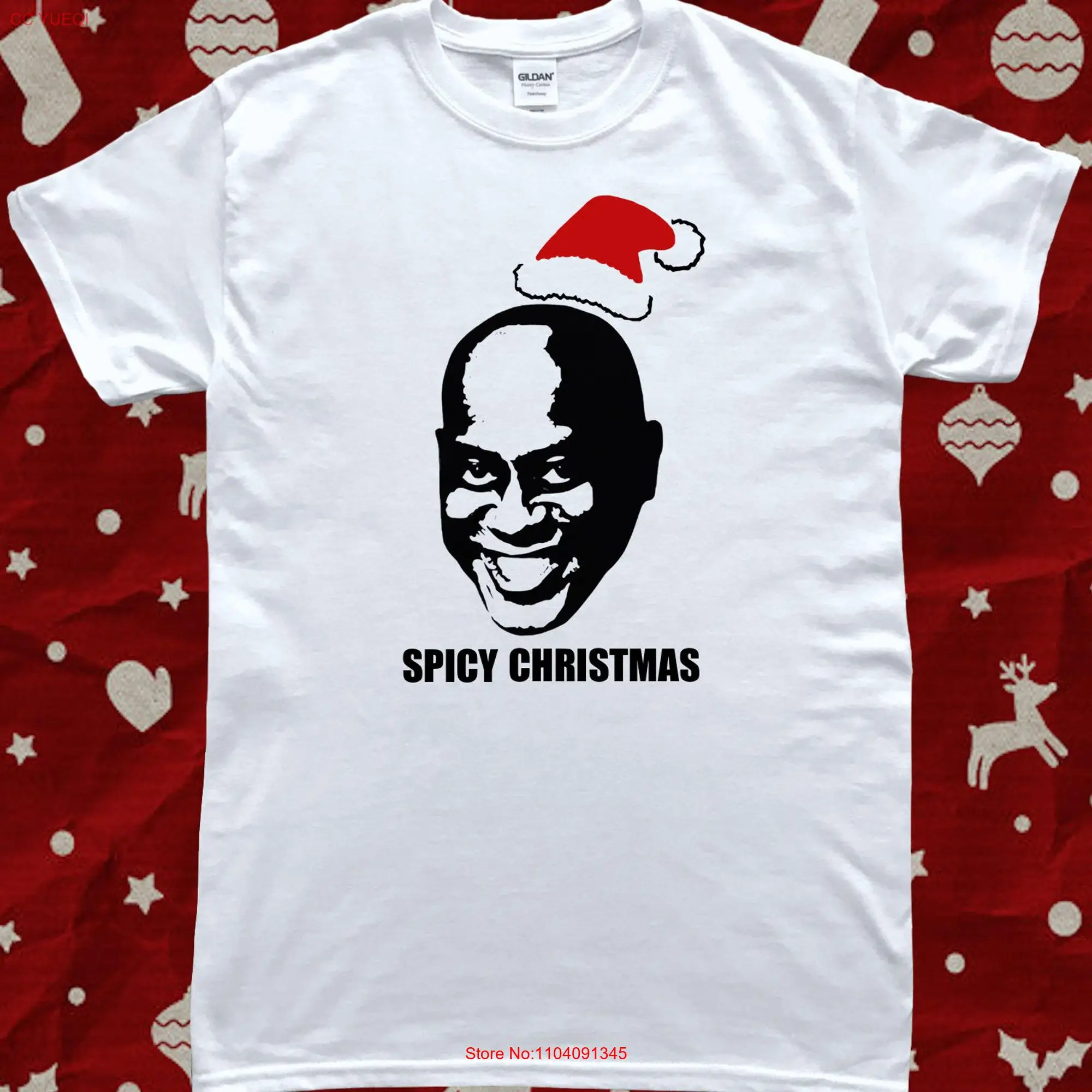 Ainsley Spicy Meme Funny Christmas T Shirt long or short sleeves