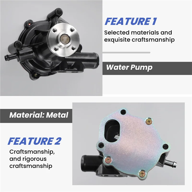 

Компактный водяной насос 129002-42004 YM129002-42004 для двигателя YANMAR 4D84 4TNE88