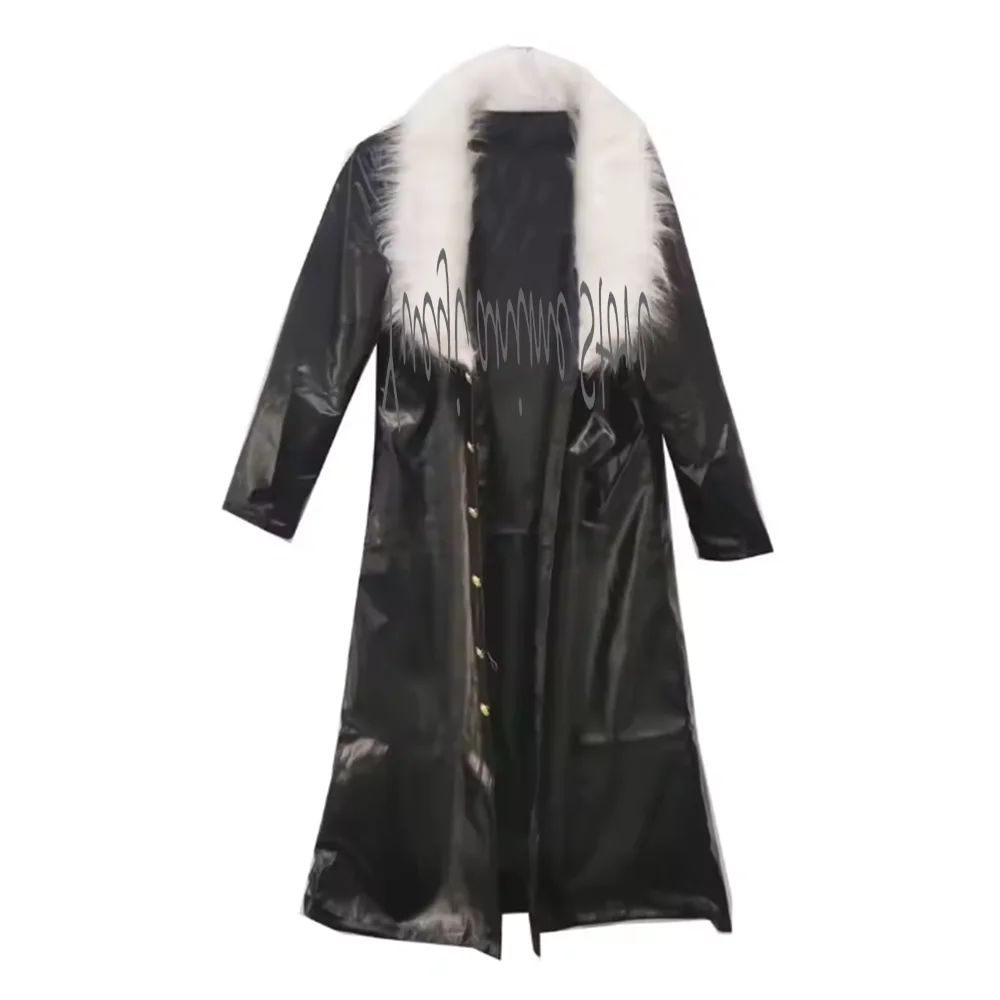 

Индивидуальный черный костюм для косплея аниме-персонажа Сира Крокодила на заказ