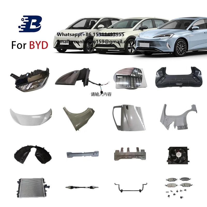 

Original High-quality Car Auto Parts for BYD Seagull LED Lights Bumpers Grilles Doors Rearview Mirrors Body Kits OEM Standard