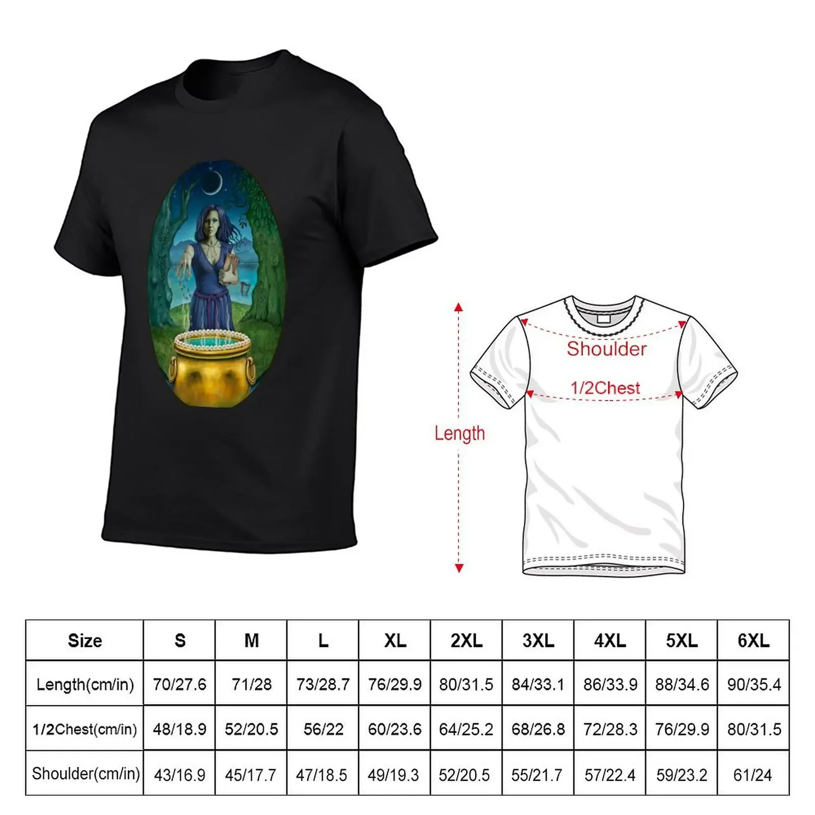 High Priestess from the Celtic Tarot T-Shirt rapper graphic tees boys whites mens funny t shirts