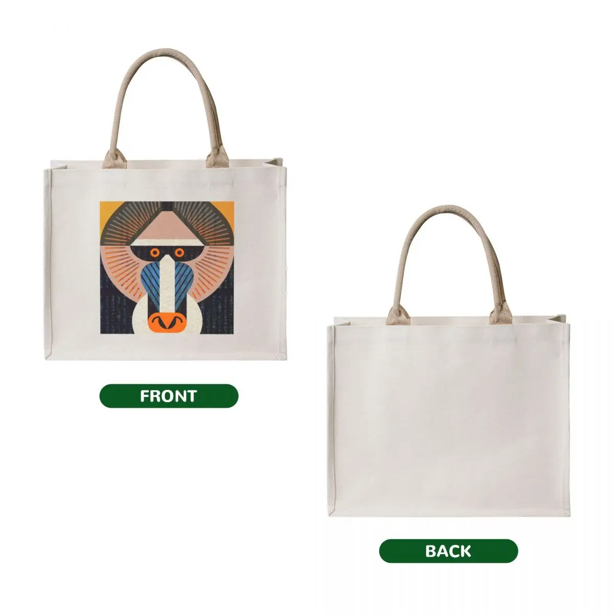 Mandrill Tote Bag tote bags aesthetic great bag Candy bags