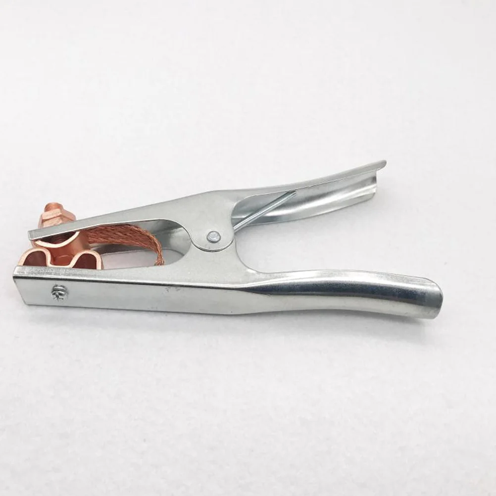 

1Pcs Ground Clamp 400a Reliable Earth Wire Clip Welding Electrode Holder Practical Welding Tool 400a Ground Clamp