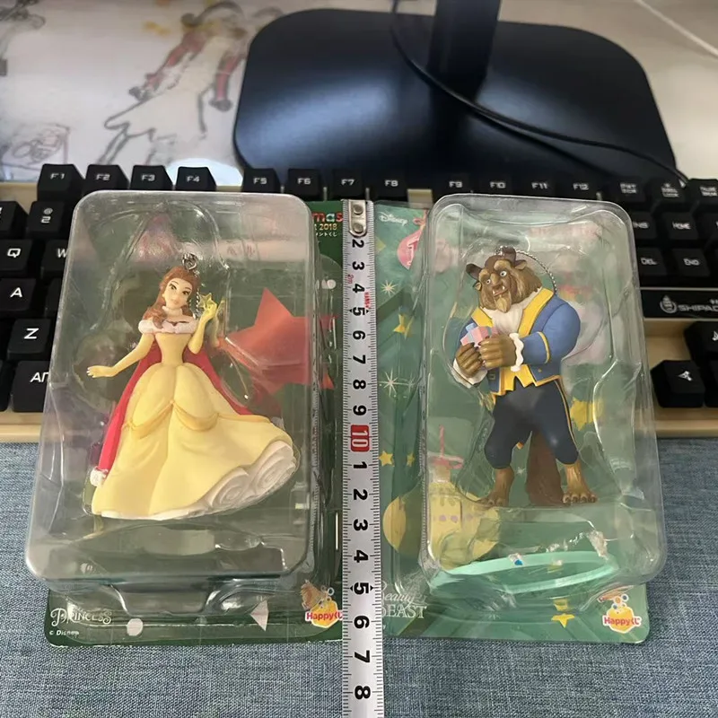 

2PCS/lot 8cm Tokyo Disney Beauty and Beast Christmas Pendant