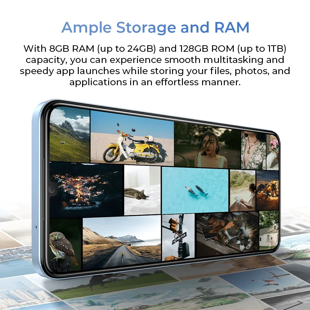 هاتف OUKITEL C50 غير مقفول 5G-Android الذكي 14، 24GO + 128go/1to، هاتف ذكي غير مقفول 5100 مللي أمبير، كاميرا 50 ميجابكسل، Ec