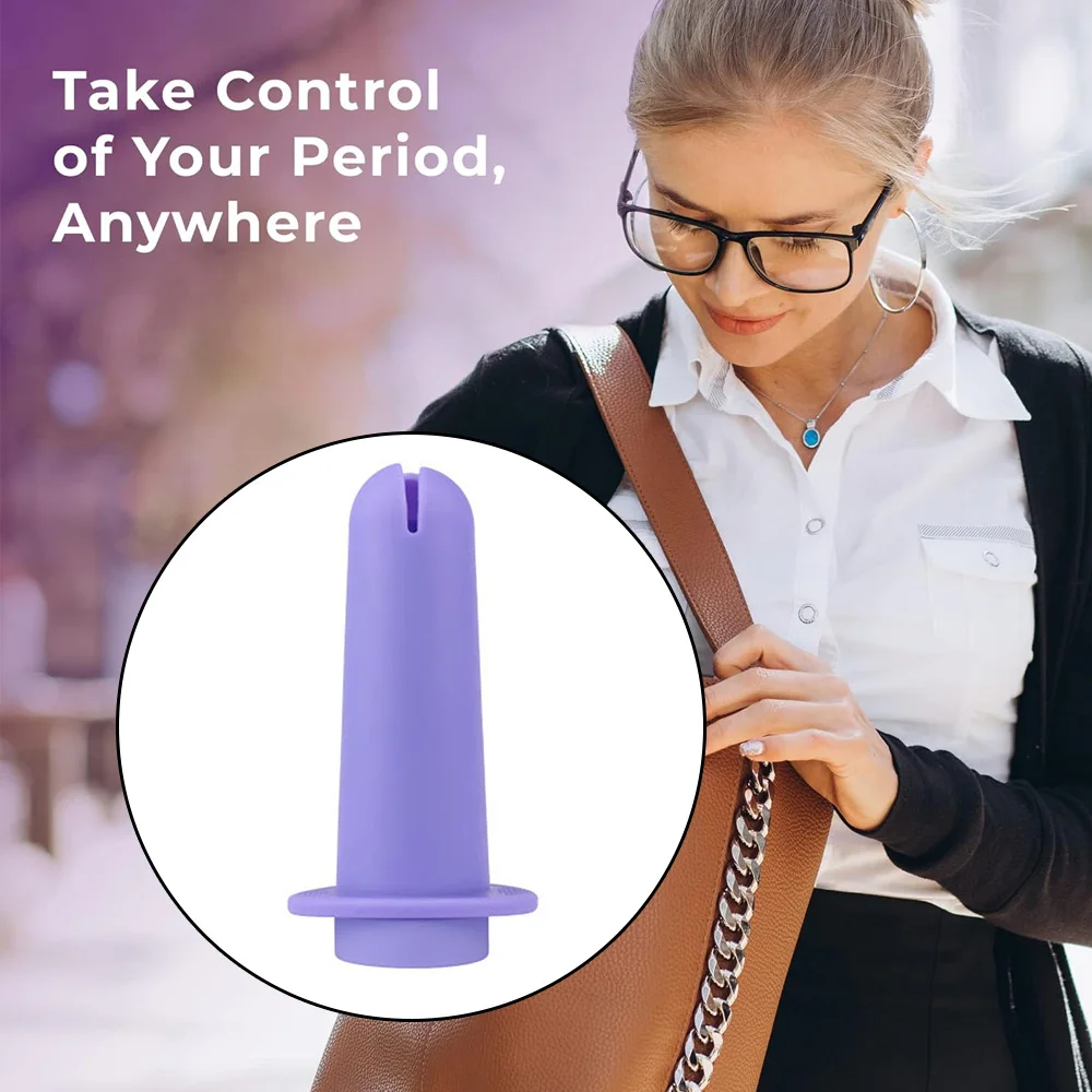 For Menstrual Cups Period Cup Applicator Work with Most Menstrual Cups