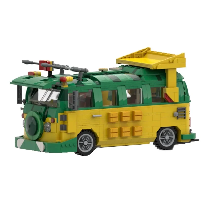 Building Block MOC-152142 Super Party Car Model Toy Assembly 1482PCS Adult and Child Education Toy Birthday and Christmas Gift